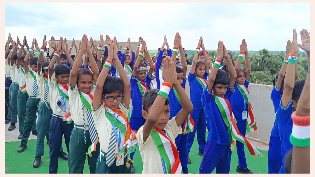 Happy School Children